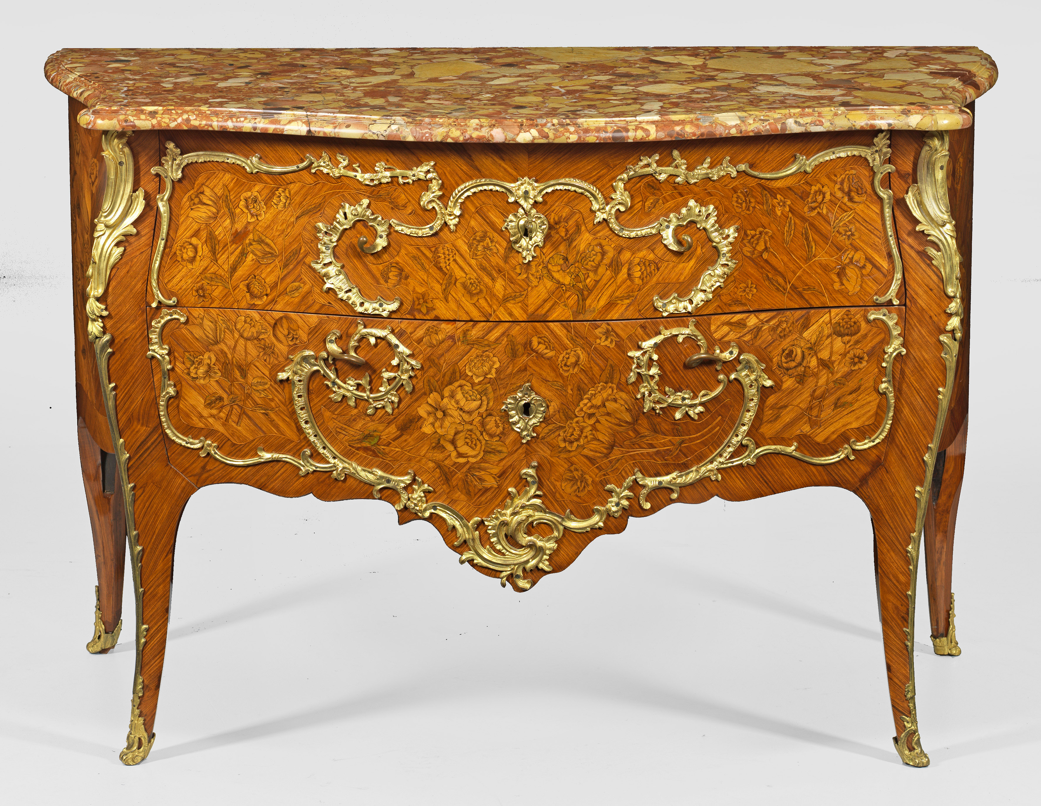 Signierte Louis XV-Kommode von Pierre Roussel - Image 2 of 2