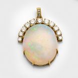 Opal-Brillant-Anhänger