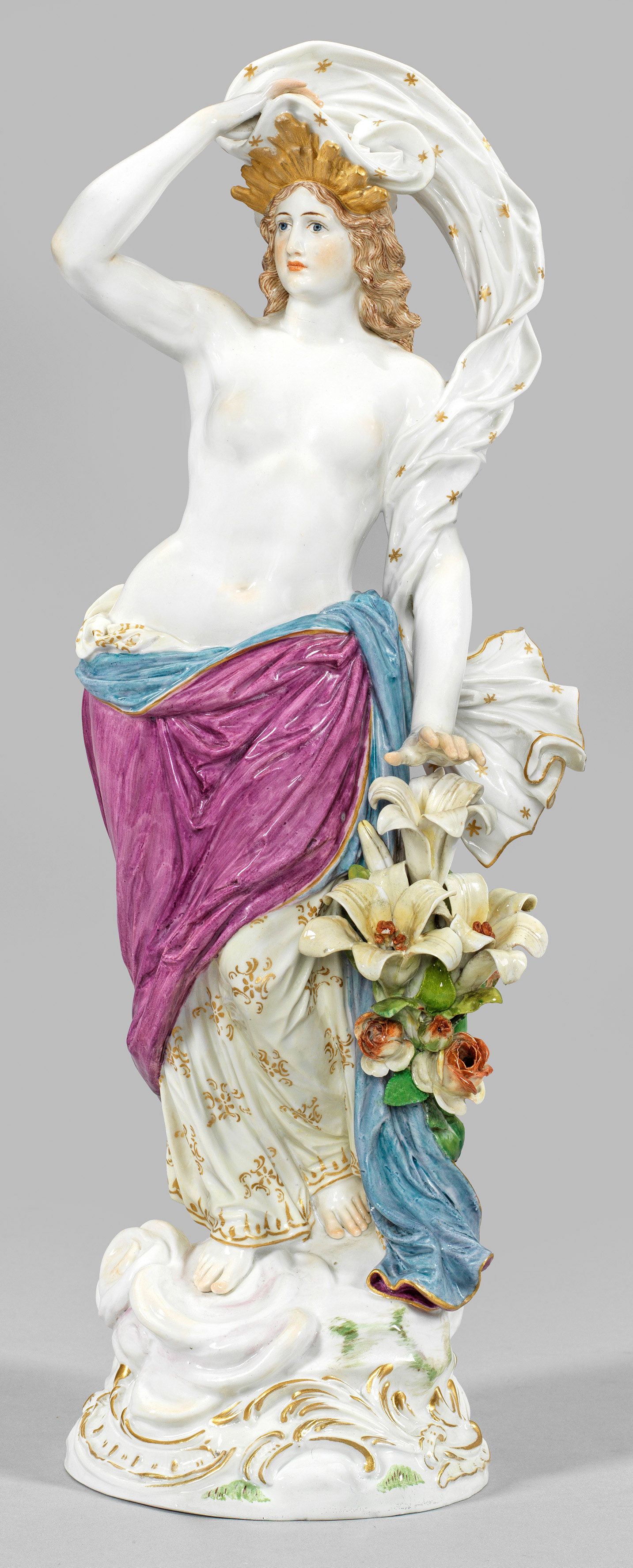 Allegorische Meissen Figur "Die Morgenröte"