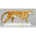 Art Déco-Tierfigur "Schreitender Tiger"