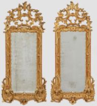 Paar Louis XV-Pfeilerspiegel