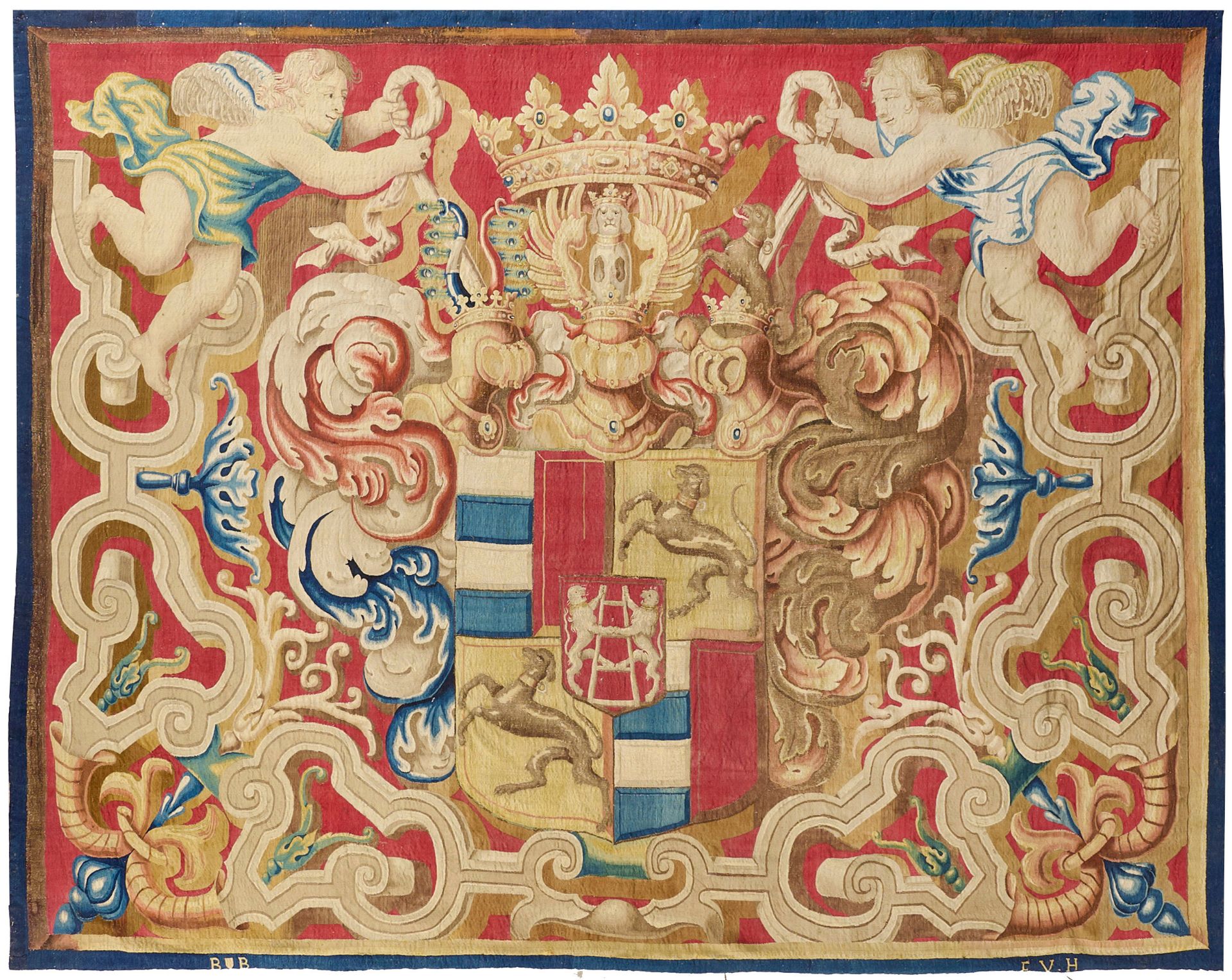 Historisch bedeutende Brüsseler Barock-Tapisserie