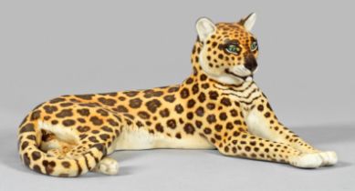Jugendstil-Tierfigur "Leopard"