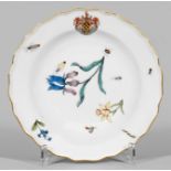 Meissen Speiseteller mit Wappen von Carlo Francesco