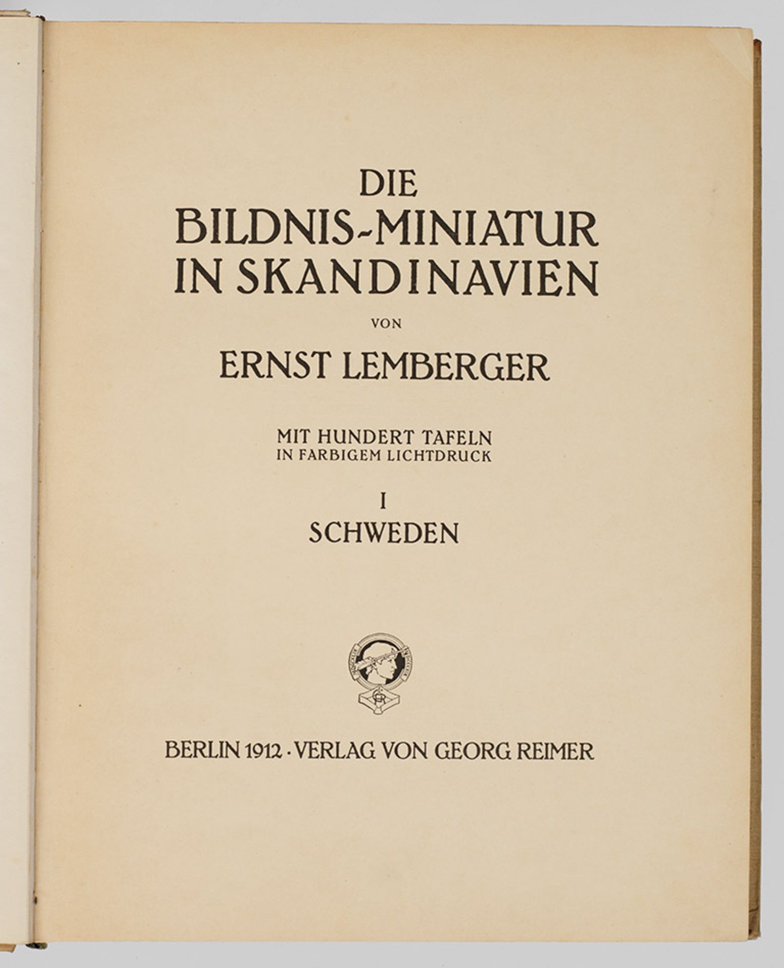 Ernst Lemberger: "Die Bildnis-Miniatur in Skandinavien