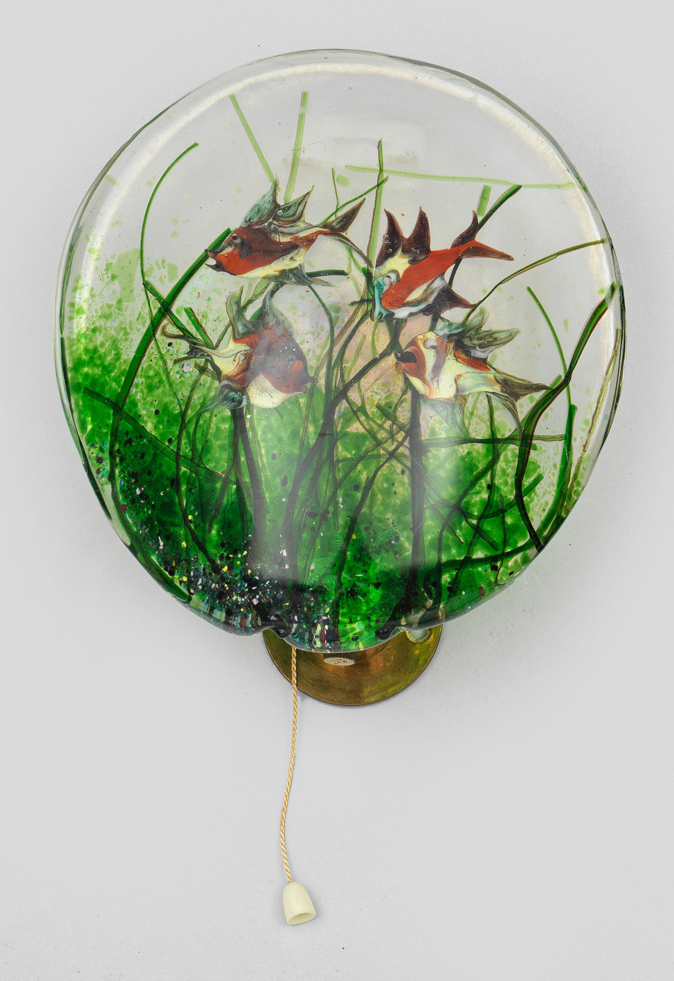 Murano-"Aquarium"-Wandlampe