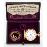 Taschenuhr der Deutschen Uhrenfabrikation Glashütte (DUF)