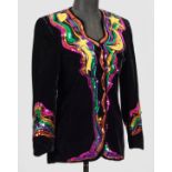 Extravaganter Vintage Blazer von Margaretha Ley