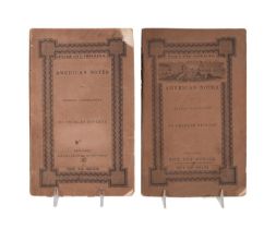2VOL CHARLES DICKENS, AMERICAN NOTES, 1842
