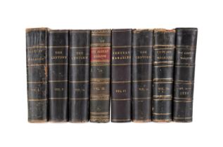 8VOL CENTURY MAGAZINE BOUND EDITIONS, 1880S/1890S