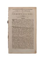 DECLARATION OF INDEPENDENCE, RICHARD FOLWELL, 1796