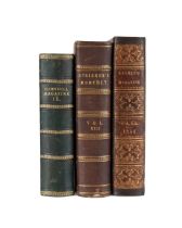 3VOL GRAHAM'S, CORNHILL AND SCRIBNER'S BOUND BOOKS
