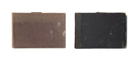 AMERICAN SCHOOL, TWO SKETCH BOOKS FROM 1860S