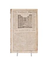 AMERICAN REVOLUTION, THE GENTLEMAN'S MAGAZINE 1782