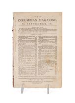 US CONSTITUTION, FIRST PRINTING IN A MAGAZINE 1787