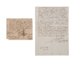 2PCS WILLIAM WILLIAMS SIGNED DOCUMENTS, 1770