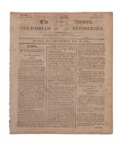 AARON BURR, NEWSPAPER ACCT ON ALABAMA SPEECH, 1807