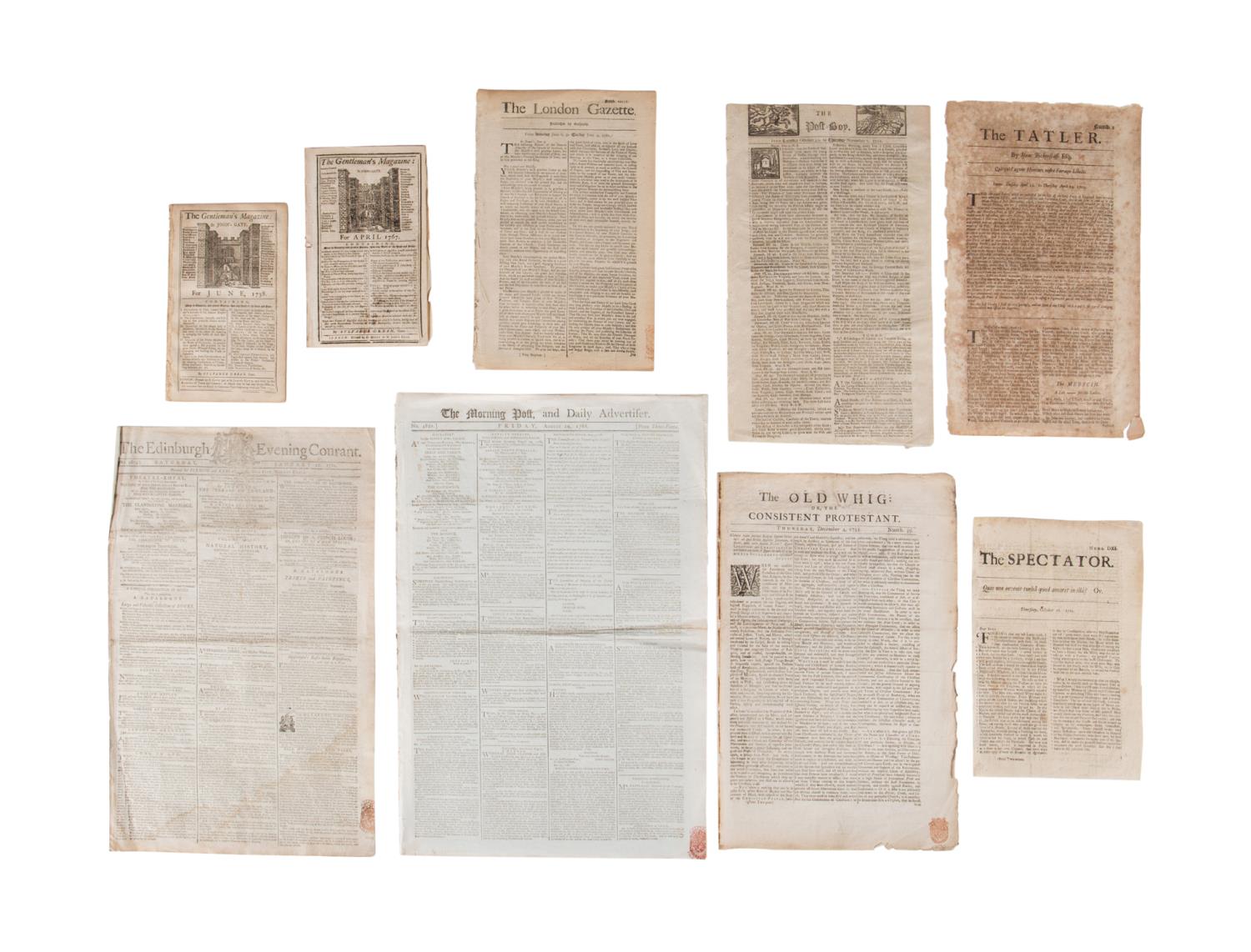 12PCS ENGLISH NEWSPAPERS WITH COLONIAL CONTENT - Image 3 of 9