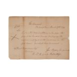 GEORGE BRYANT SIGNED PAYMENT DOCUMENT, 1779