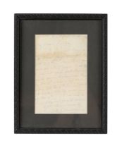 MARK TWAIN HANDWRITTEN AND SIGNED LETTER, 1885