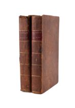 2VOL HOMER, THE ILIAD EDITED BY SAMUEL CLARKE 1826