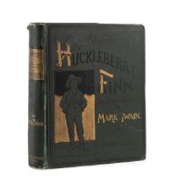 MARK TWAIN, ADVENTURES OF HUCKLEBERRY FINN, 1ST ED