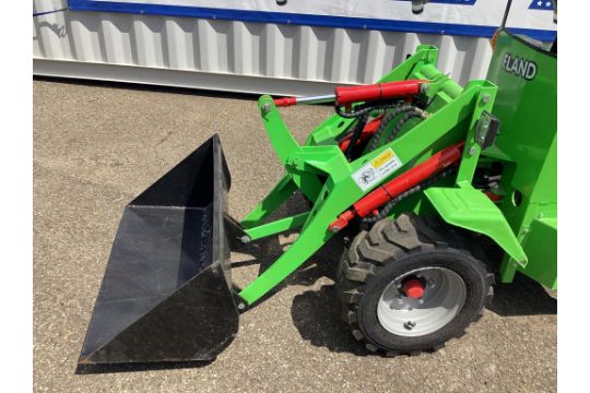 New Unused Traner Model EL45 Electric Wheel Loader with Bucket, LED Lights, Sells with Chargers - Image 6 of 19