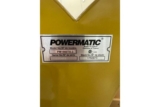 Powermatic PM1900TX-3 2 Bag Dust Collector 230/460 Volt 3 Ph 12070459 - Image 4 of 4