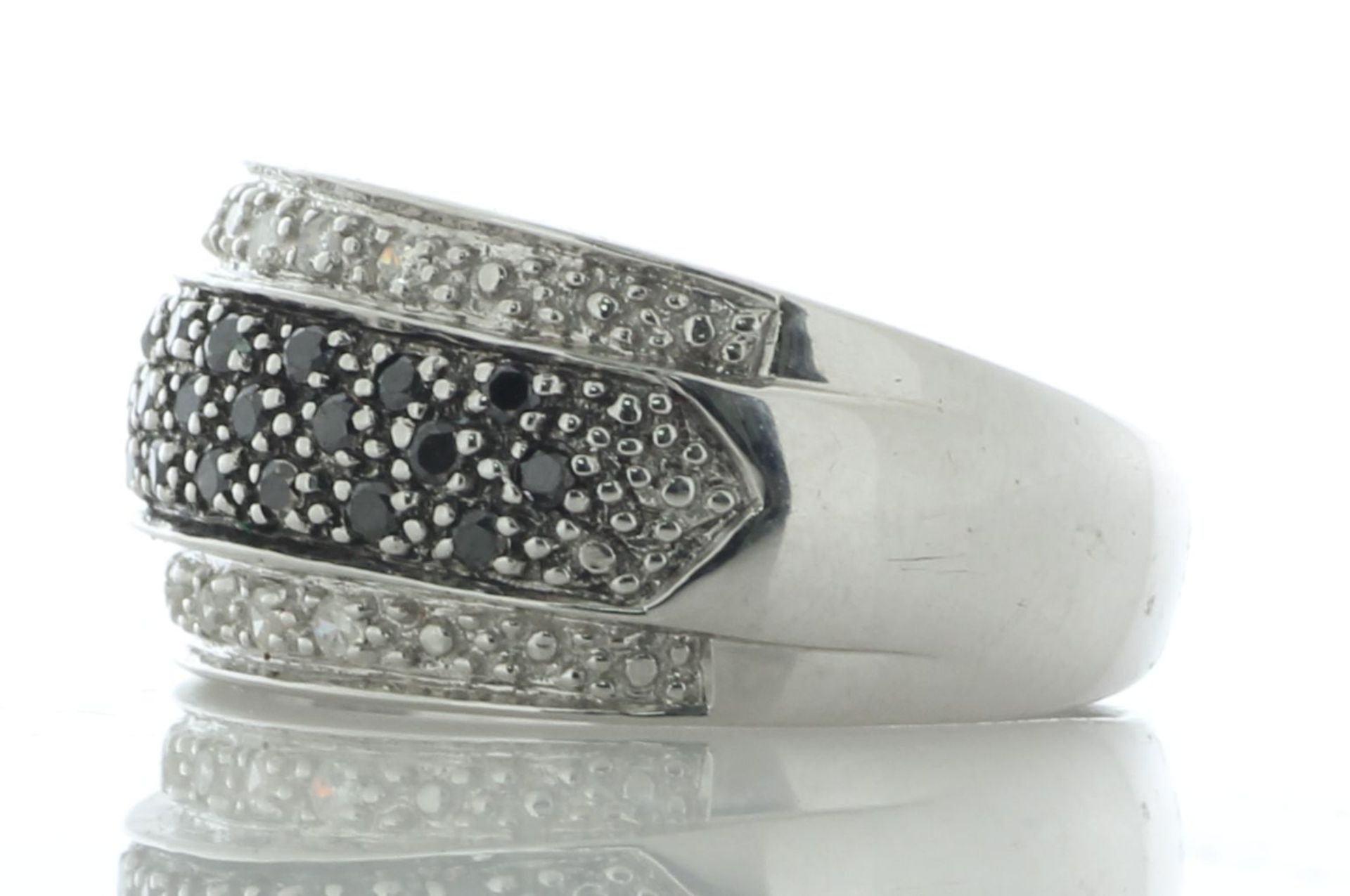 9ct White Gold Ladies Pavé Diamond Ring 0.50 Carats - Valued By AGI £795.00 - This stunning piece is - Image 2 of 3