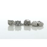 18ct White Gold Ladies Dress Charm Diamond Bracelet - Valued By AGI £9,955.00 - A stunning 18ct