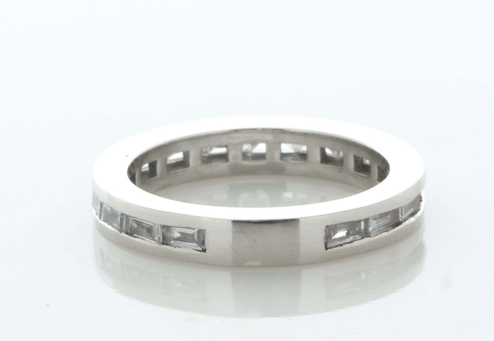 Platinum Full Eternity Channel Set Diamond Ring 0.60 Carats - Valued By AGI £4,635.00 - A gorgeous - Image 2 of 3