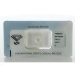 Loose IGI Princess Cut Diamond 1.03 Carats - Valued By AGI £7,785.00 - One loose princess cut