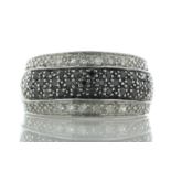 9ct White Gold Ladies Pavé Diamond Ring 0.50 Carats - Valued By AGI £795.00 - This stunning piece is