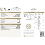 GIA Loose Round Brilliant Cut Diamond J SI2 0.50 Carats - One round brilliant cut diamond with a GIA