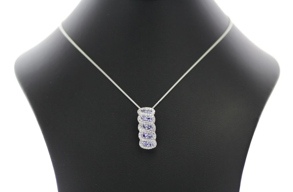 Silver Tanzanite Pendant - Image 3 of 4