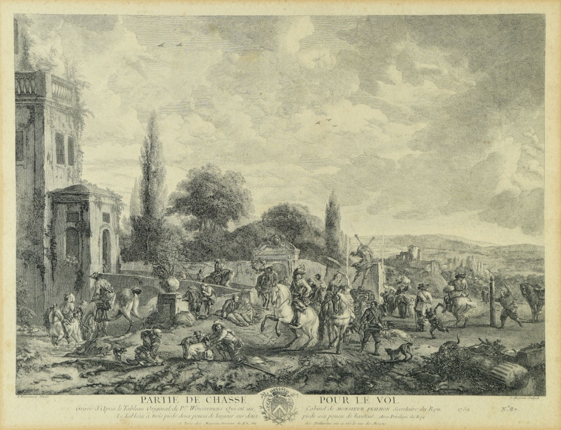 Moyreau, Jean, 1690 Orléans - 1762 Paris - Bild 2 aus 5