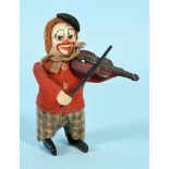 Schuco - Tanzfigur "Clown mit Geige"
