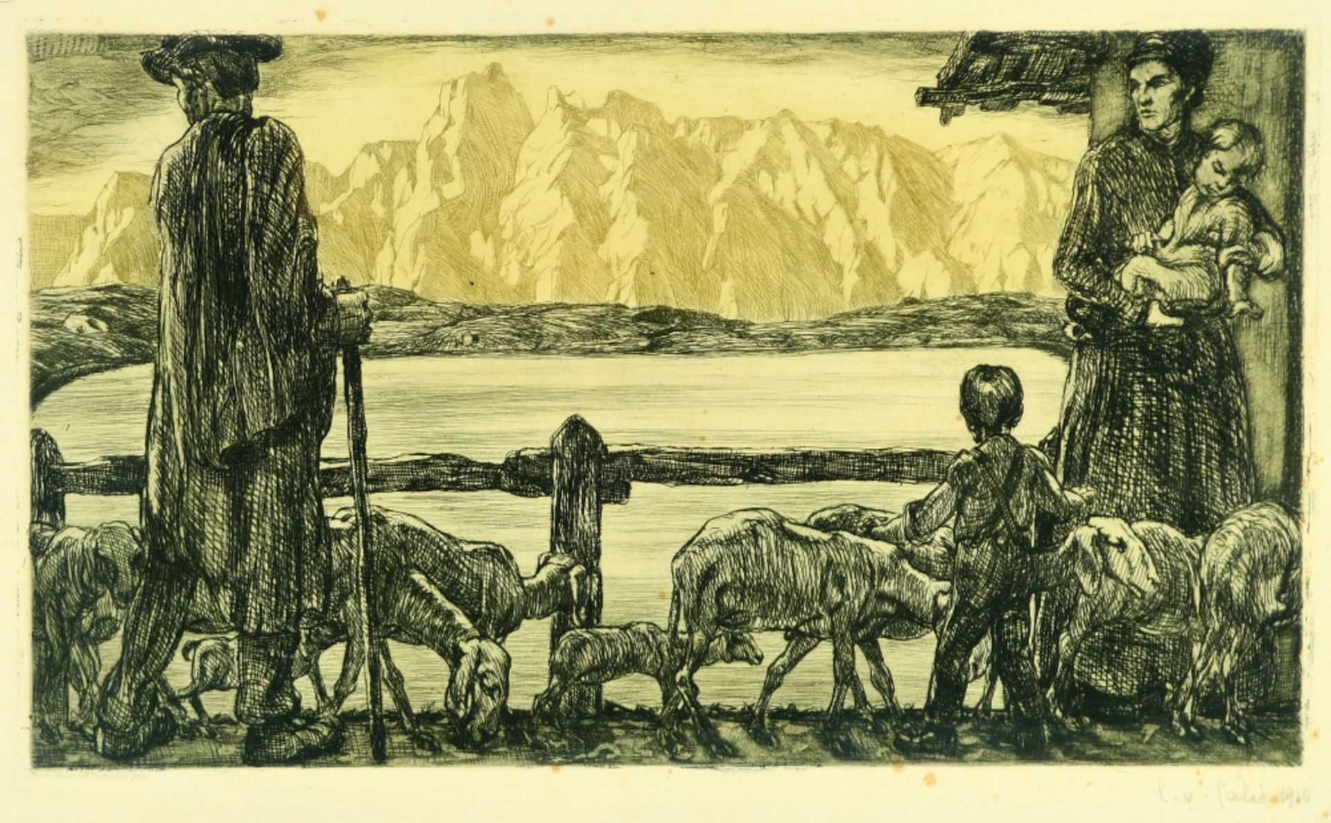Salis-Soglio, Carl Albert von, 1886 Turin - 1941 Alp Gravasalas - Bild 2 aus 2
