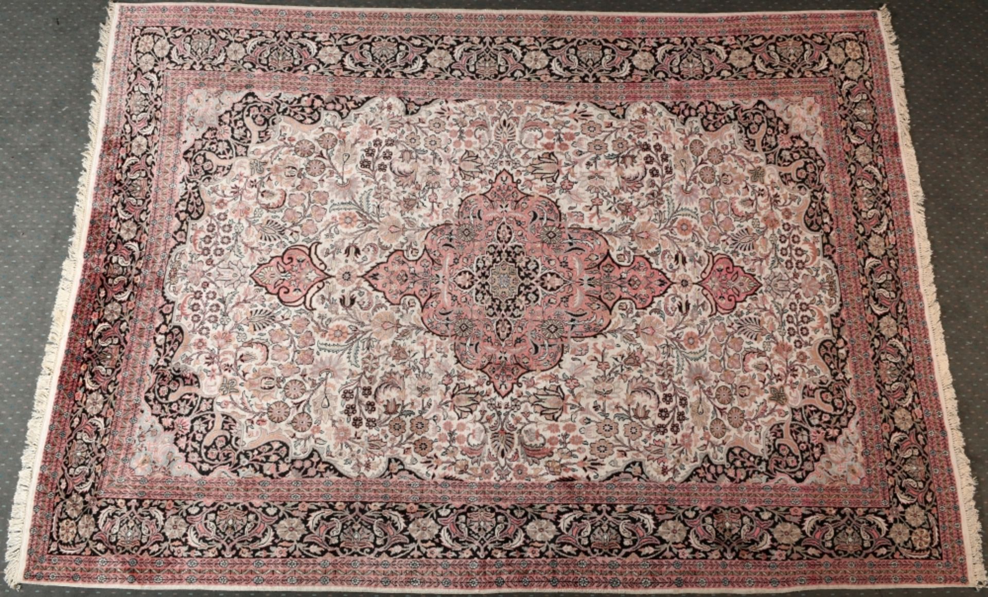 Seiden-Ghoum, Kaschmir, 240 x 340 cm