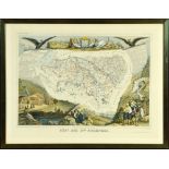 Landkarte "Dépt. des B.ses Pyrénées (Pyrenäen)"