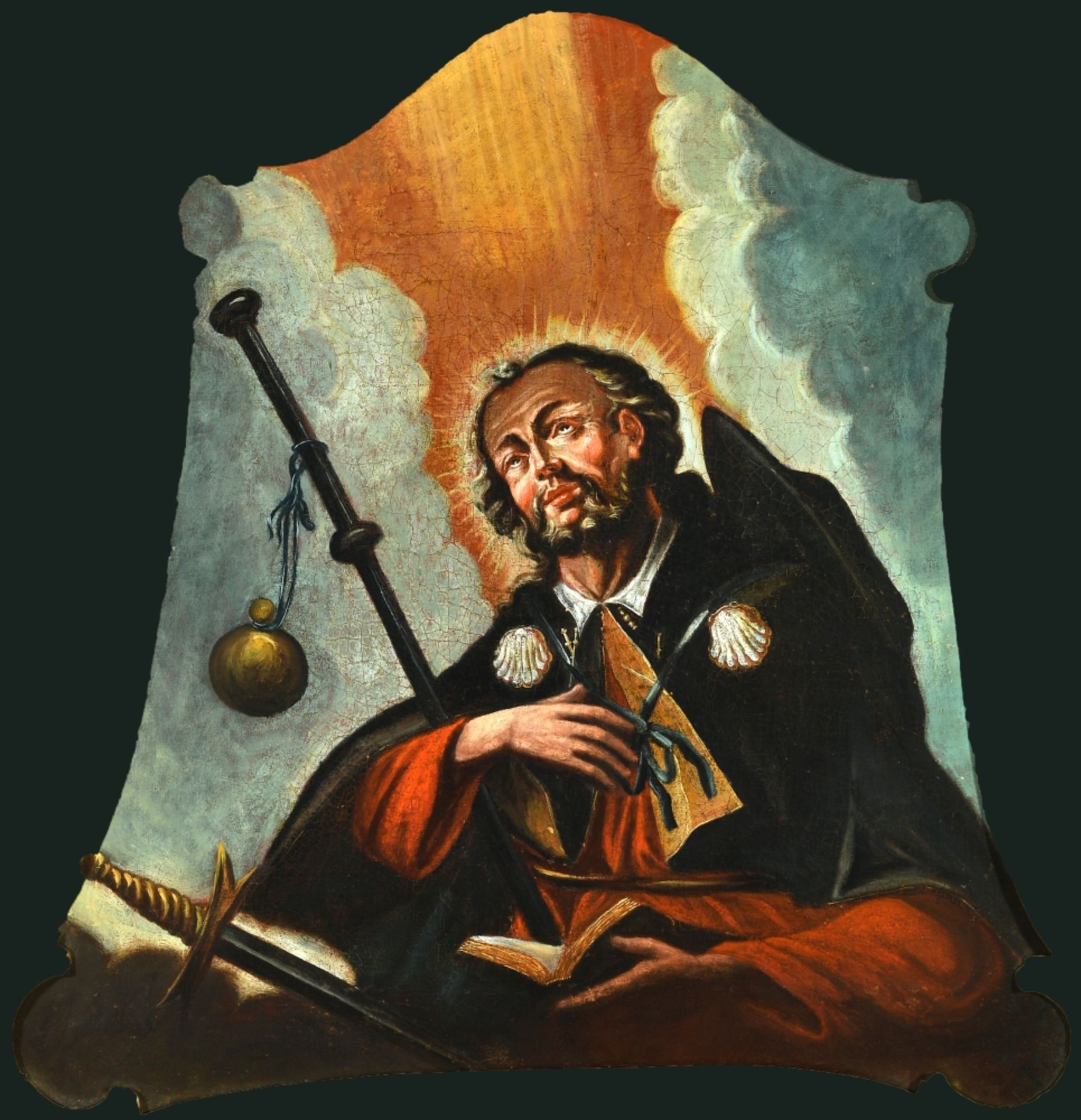 Heiligenmaler des 18. Jh. - Image 2 of 2