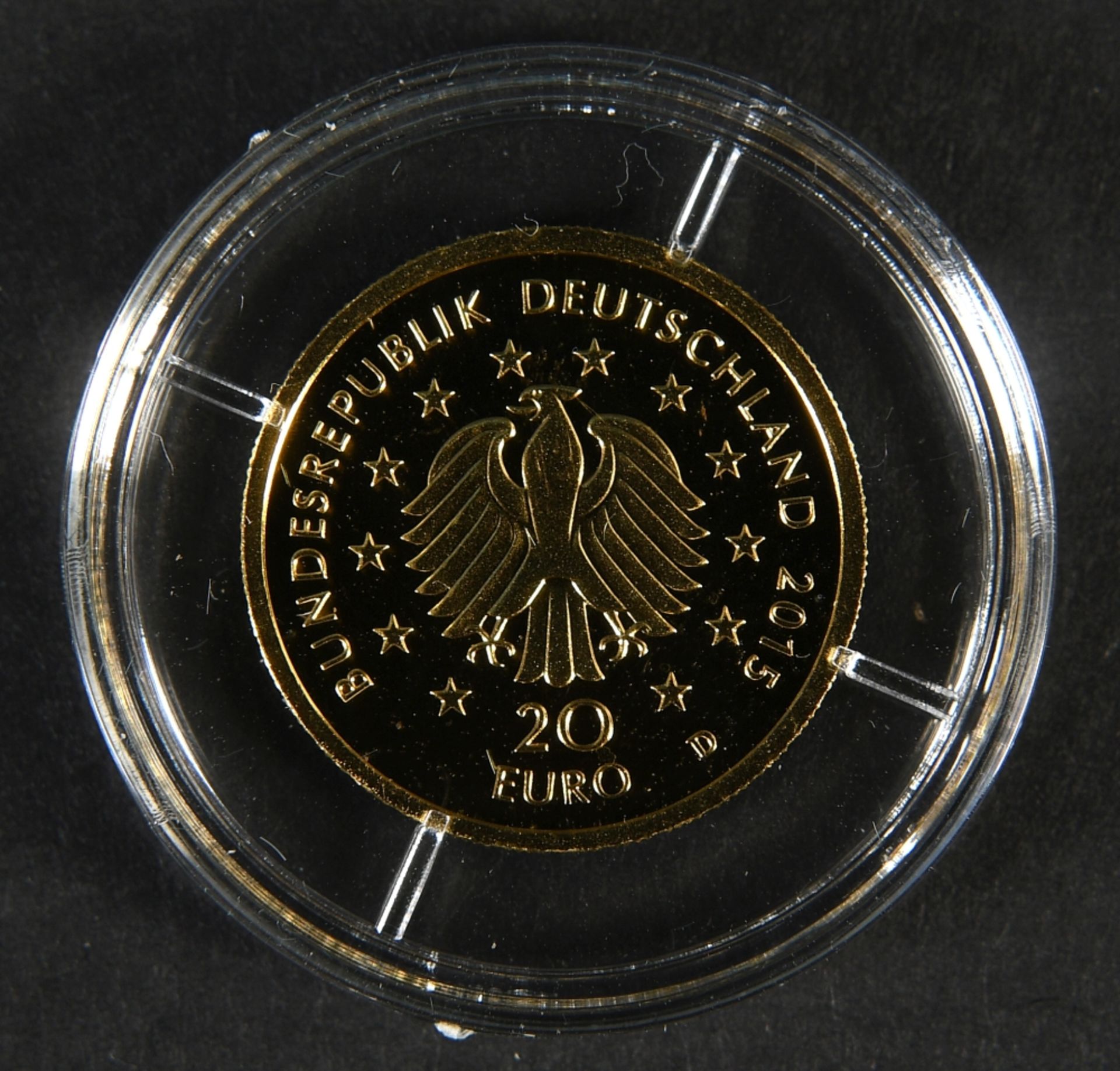 Münzen, 6 Stück - Goldmünzen "Deutscher Wald" - Bild 8 aus 8