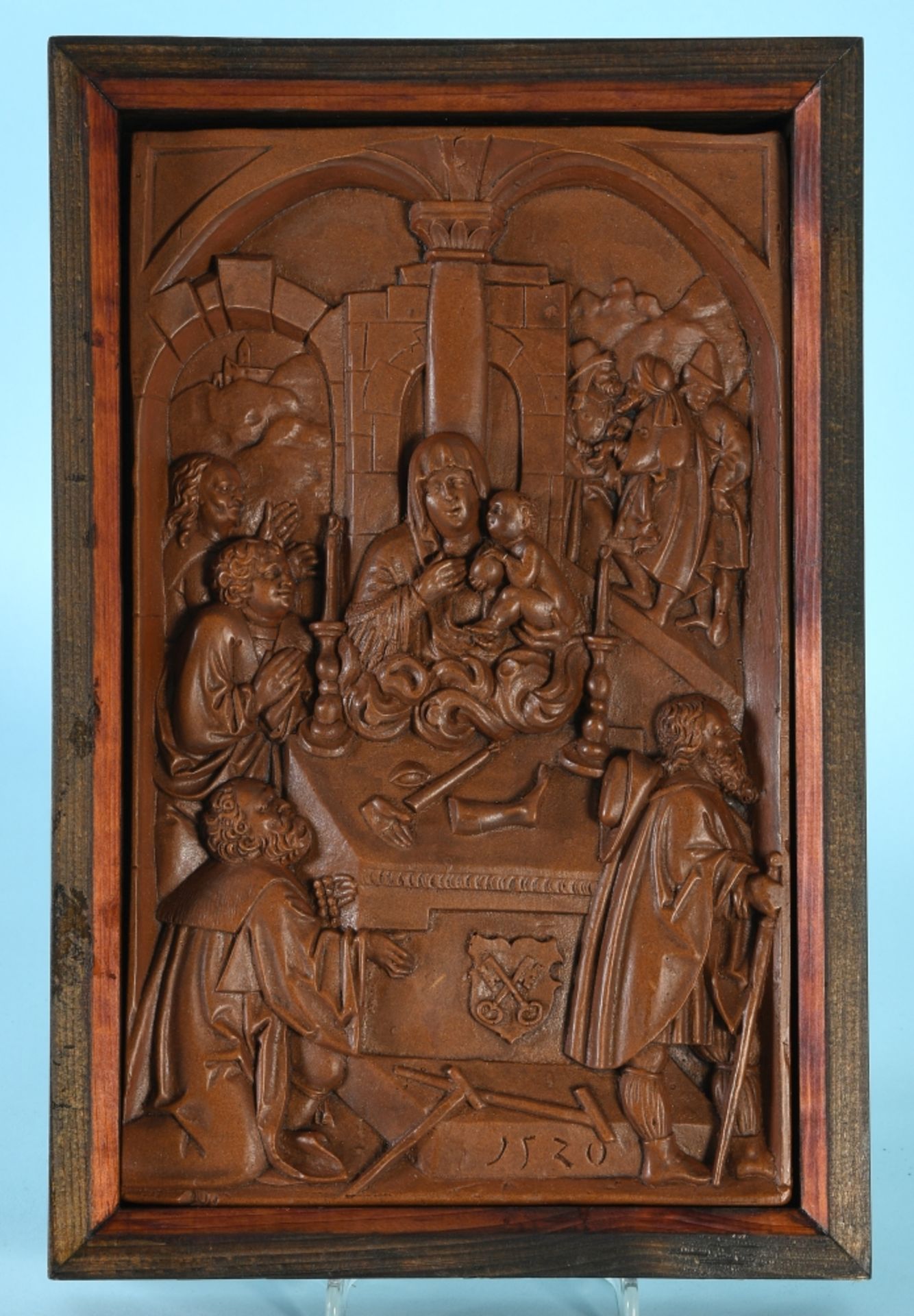 Wachsrelief "Schöne Maria in Regensburg"