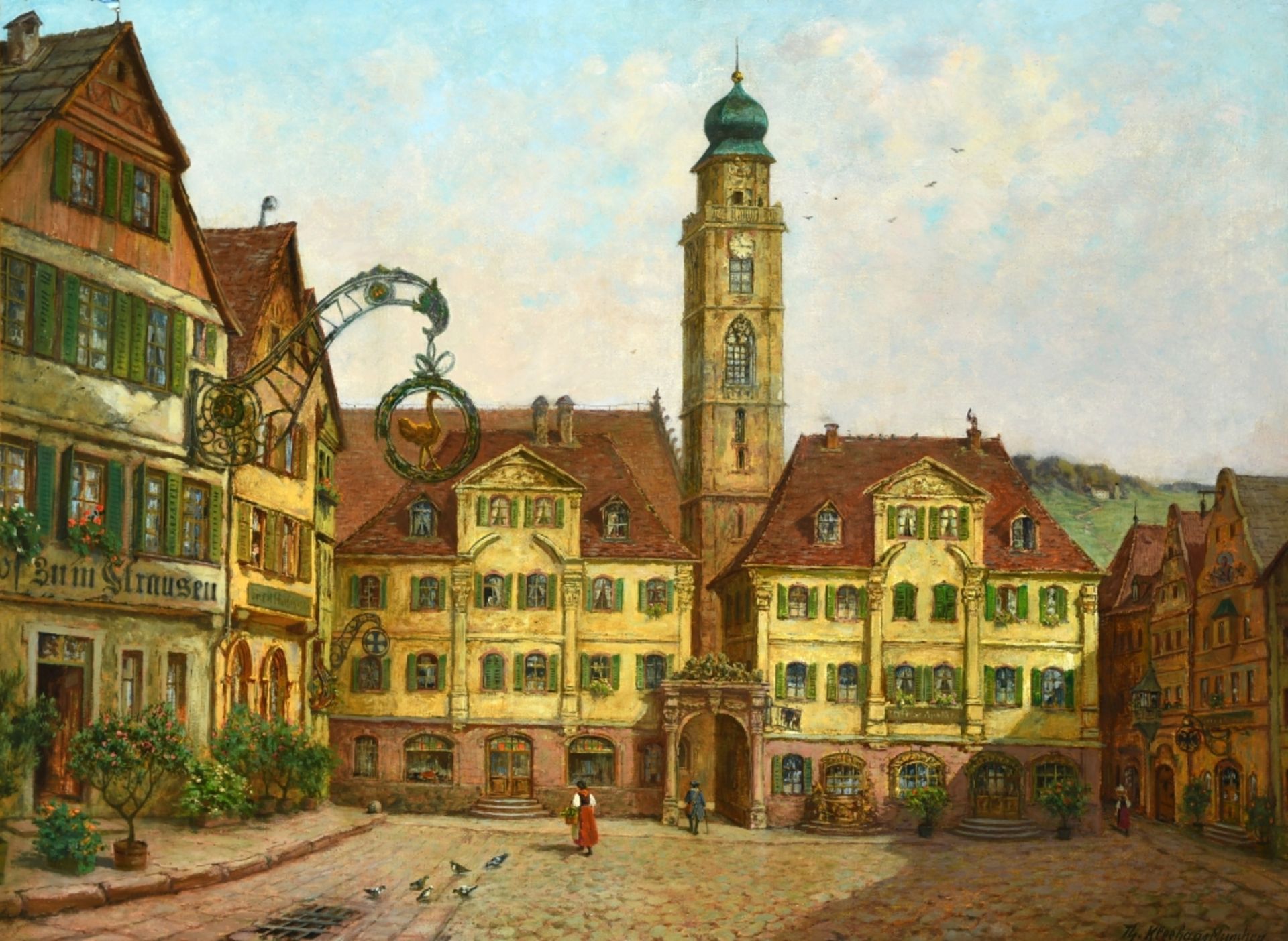 Kleehaas, Theodor, 1854 Germersheim - 1929 München - Image 2 of 2