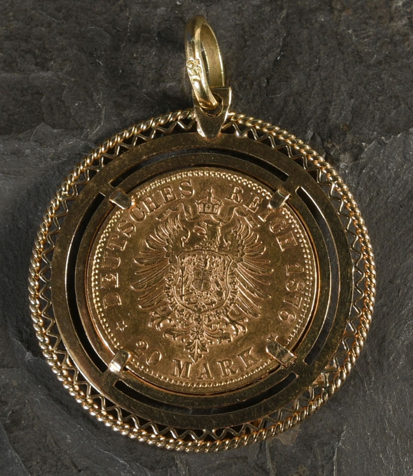 Münzanhänger Ludwig II. von Bayern - Bild 2 aus 2