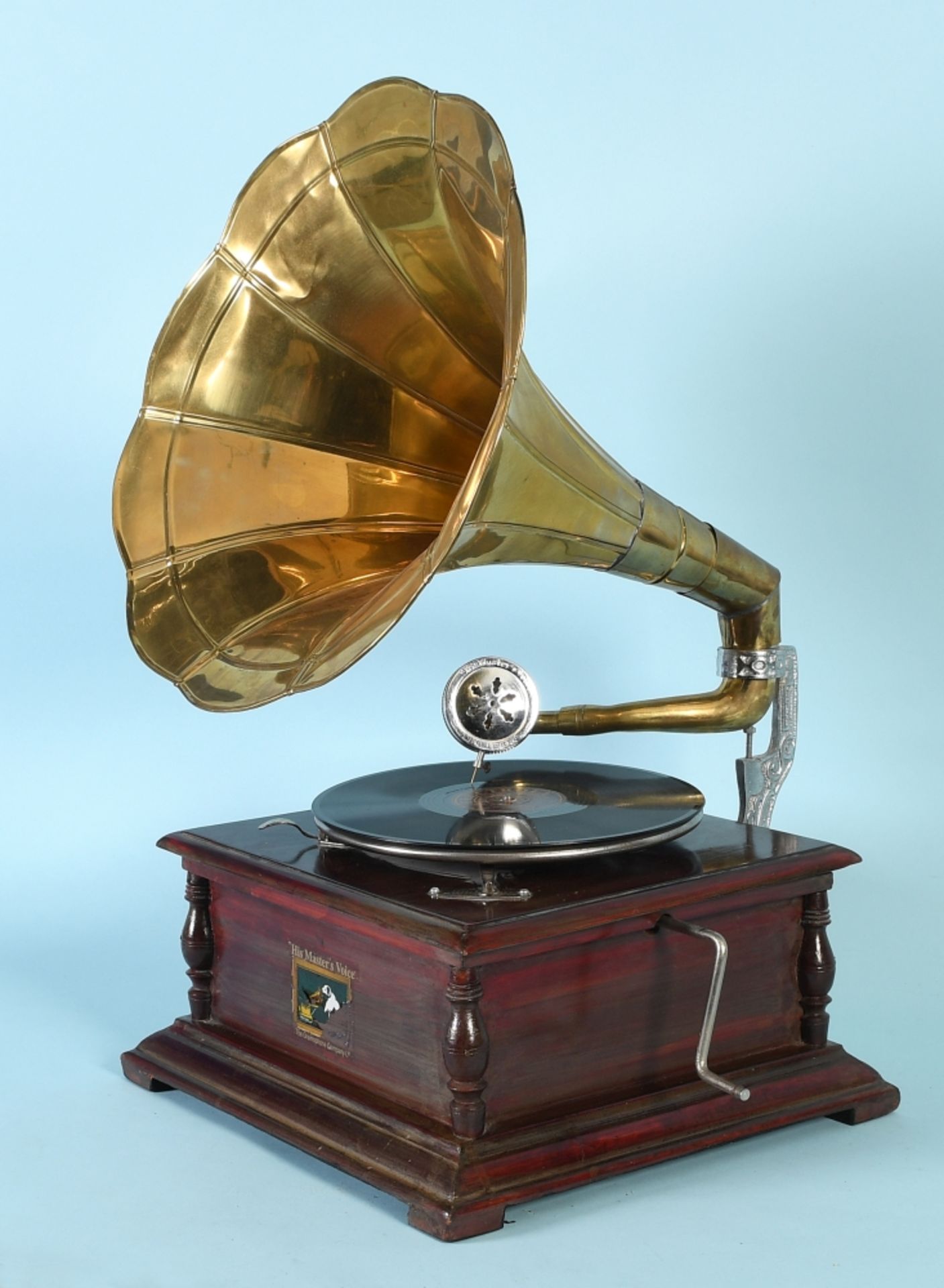 Trichtergrammophon "His Master's Voice"