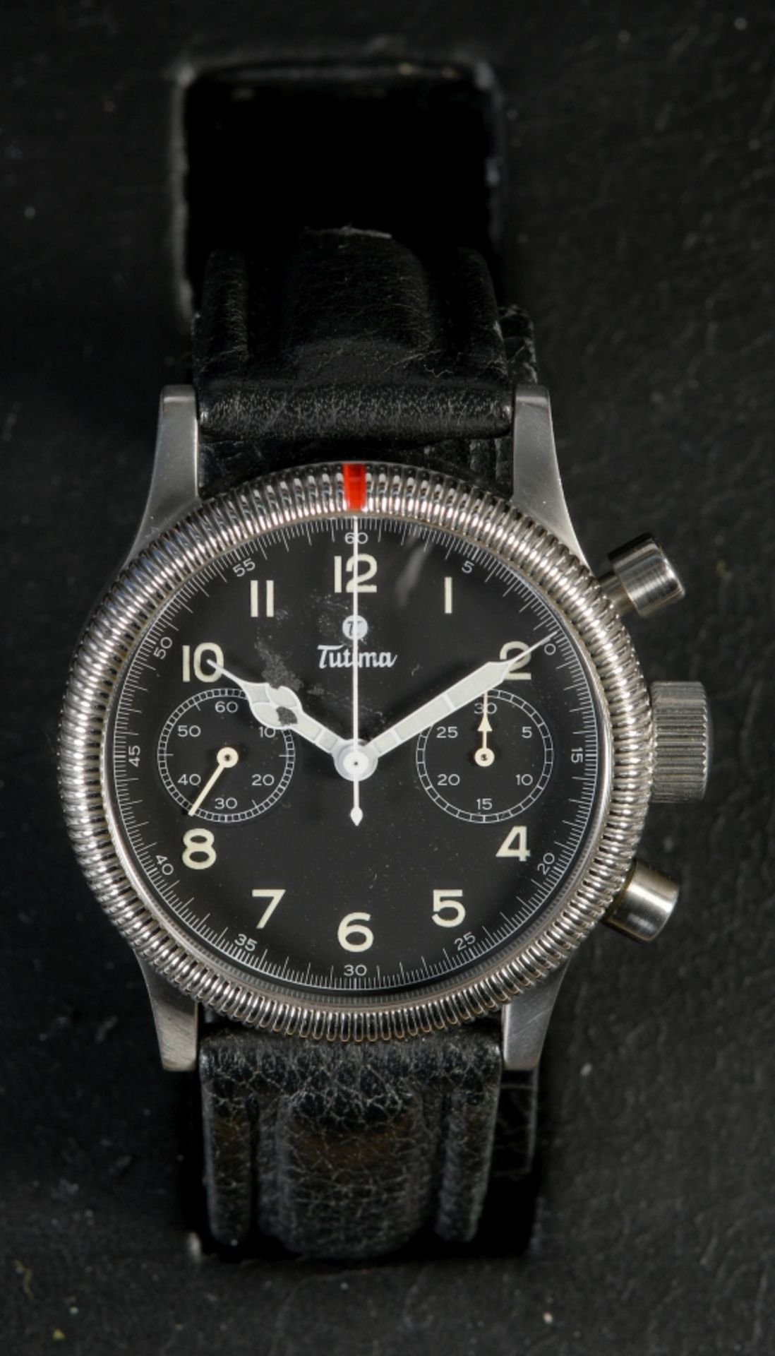 Herrenarmbanduhr - Fliegerchronograph "Tutima" - Bild 2 aus 3