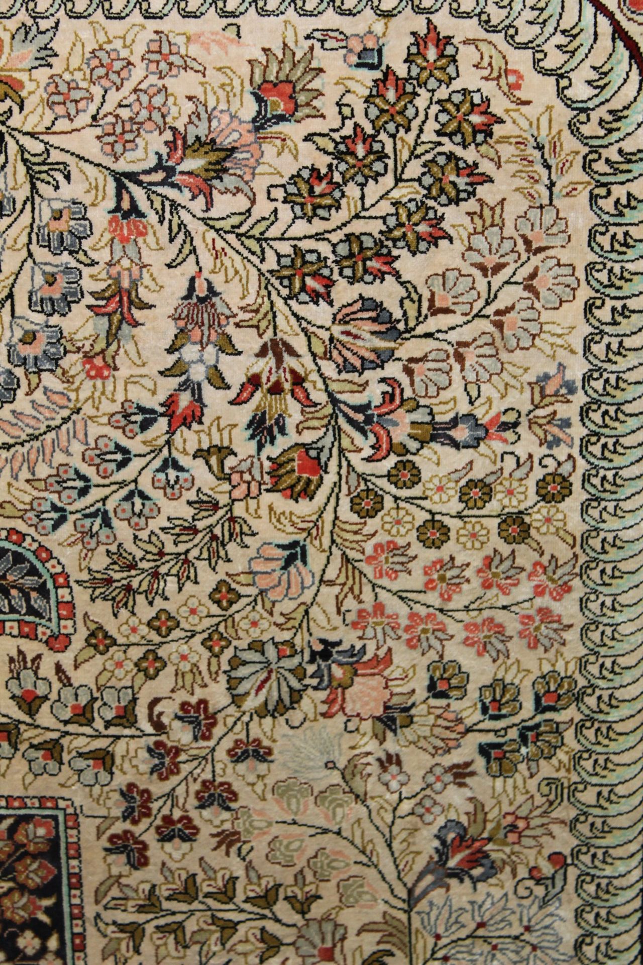 Seiden-Hereke, Türkei?, 125 x 184 cm - Image 2 of 5