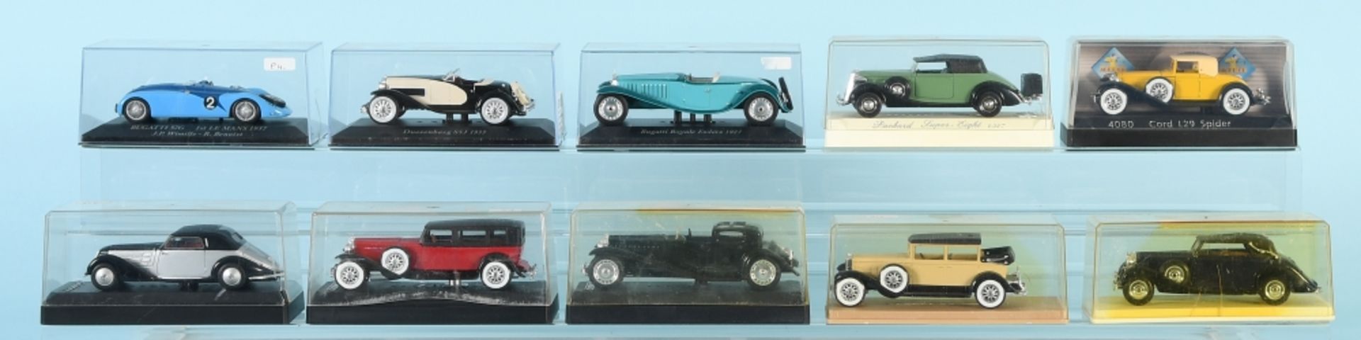 Modellautos, 10 Stück - Oldtimer