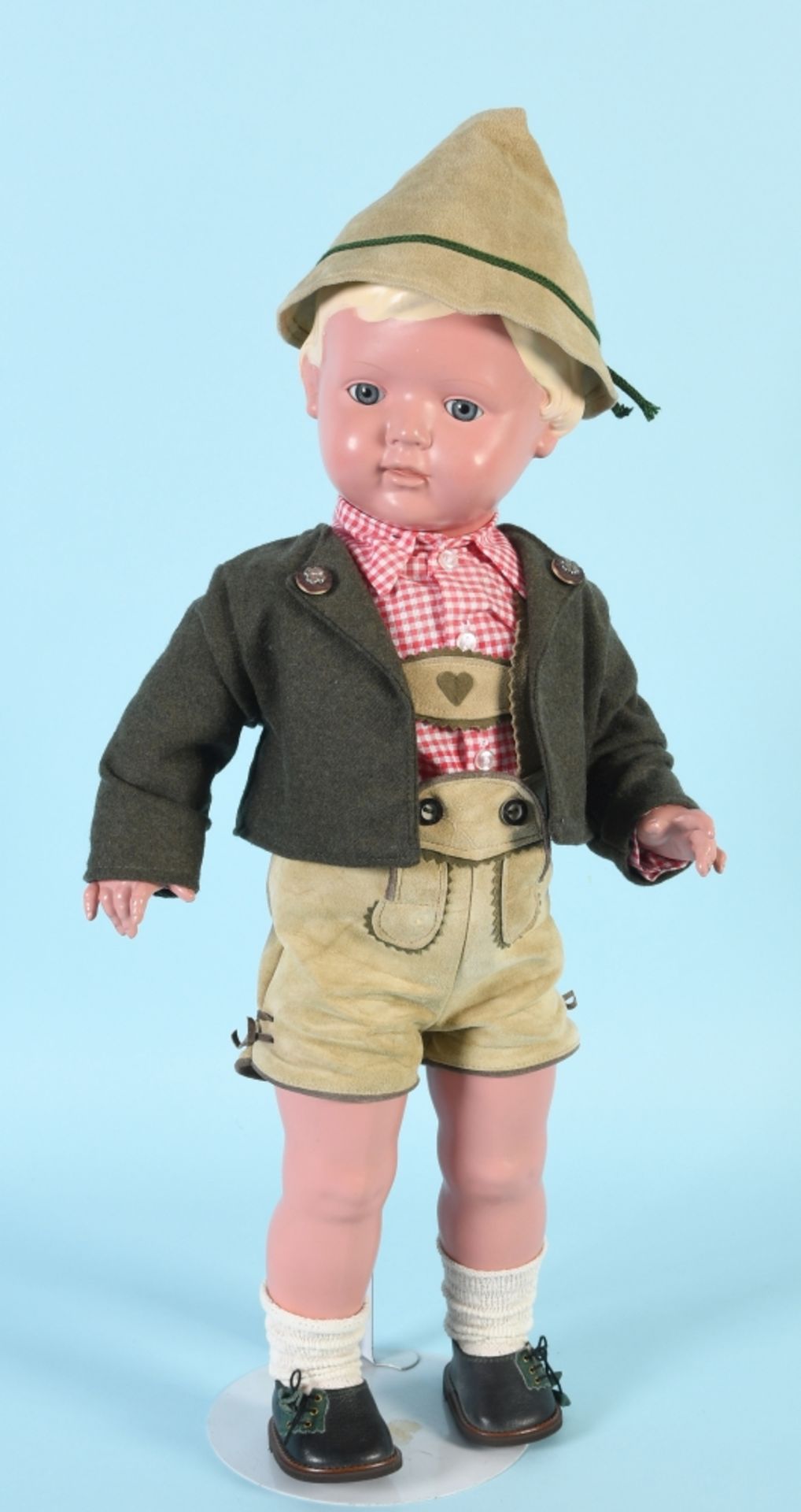 Puppe "Schildkröt" - Junge in Tracht